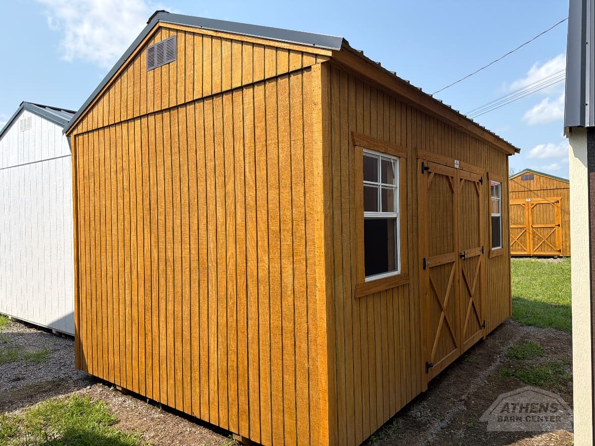 10x16 Side Utility - 8' Walls